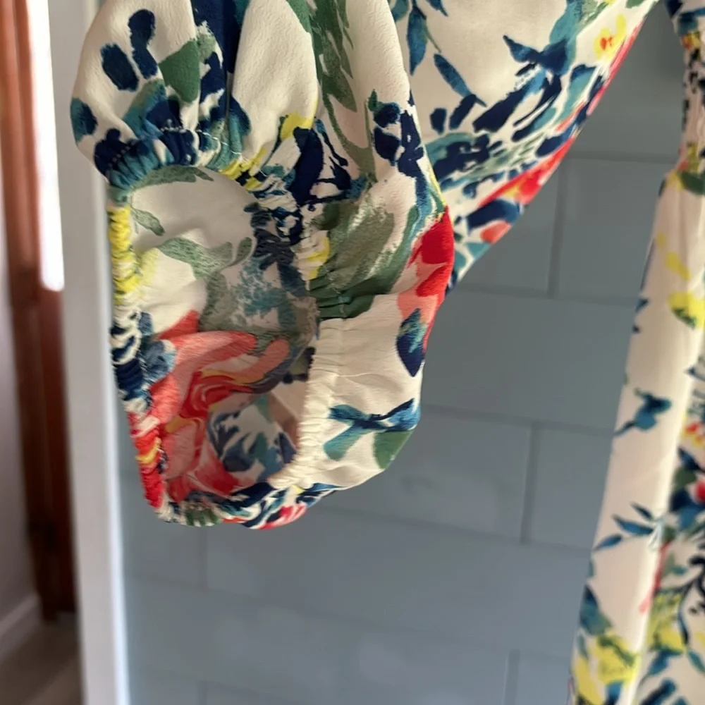 Charles Henry floral dress